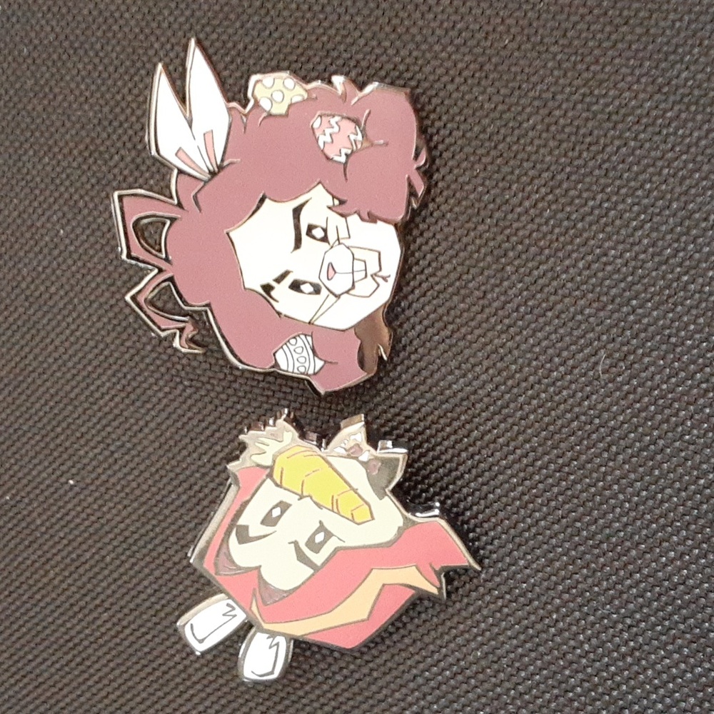 Limited Edition Game Grumps Easter Pins